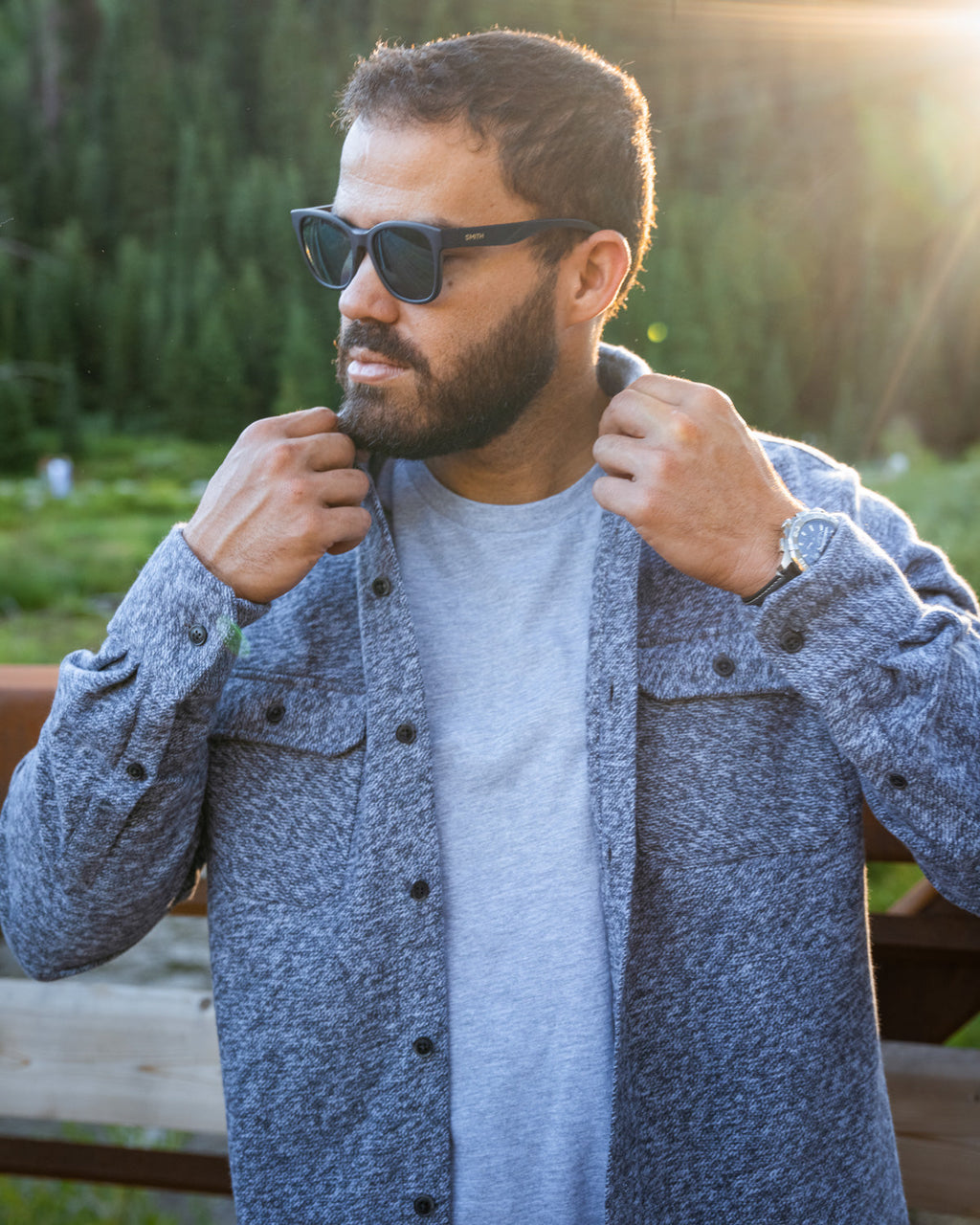 Grand Flannel, Steel Grey MuskOx Flannels