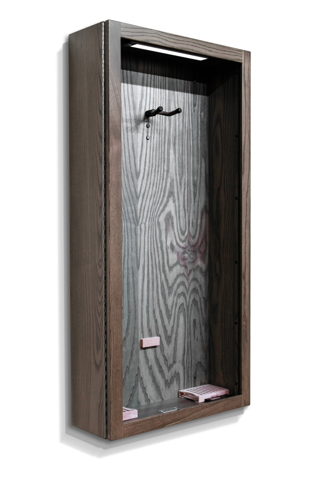 ClimaCase Rectangle Humidor - Northern White Ash with Antique Slate Stain Acoustic Remedy Cases