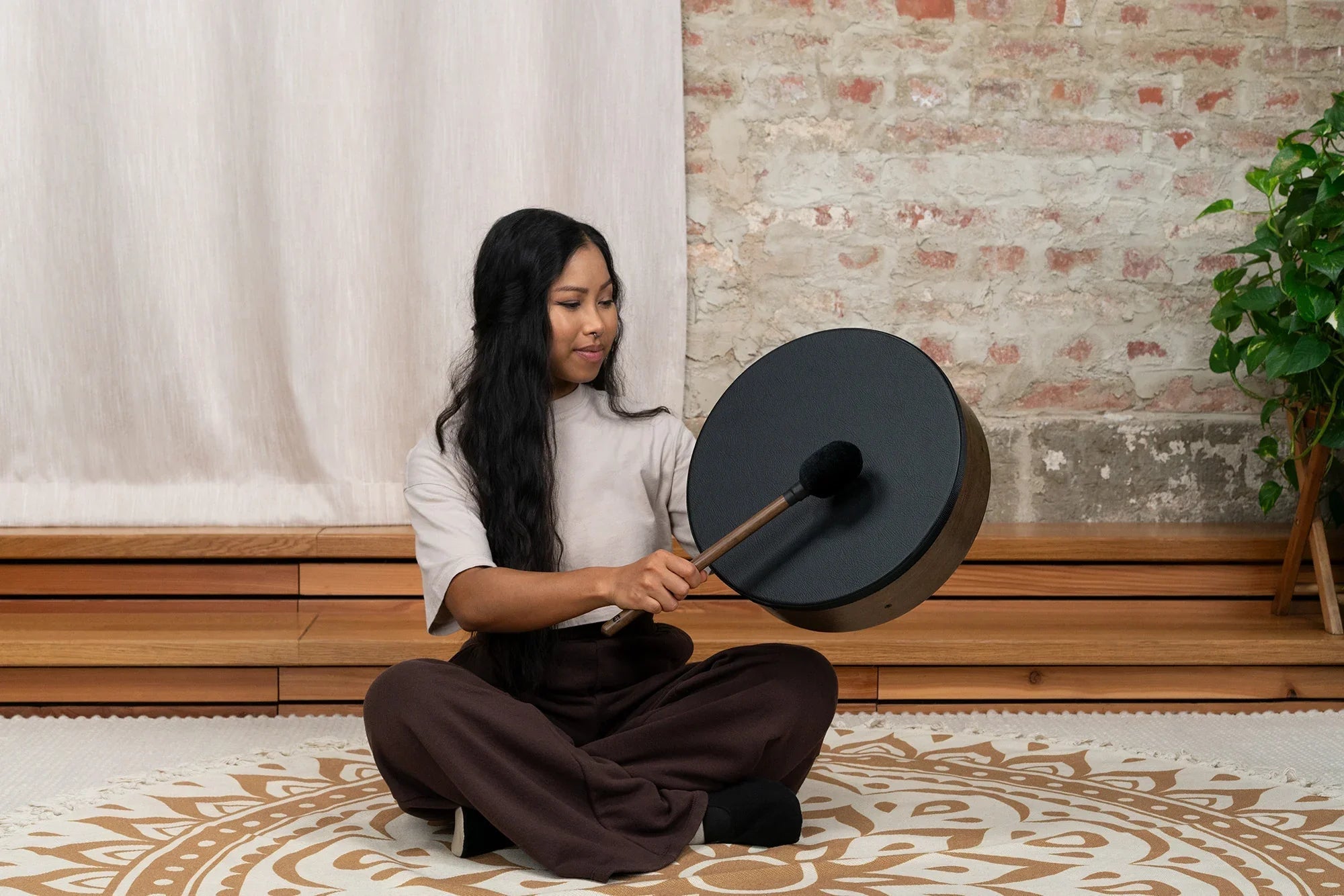 14" Bodhran Drum, Napa Head Utah Energy Healing Center