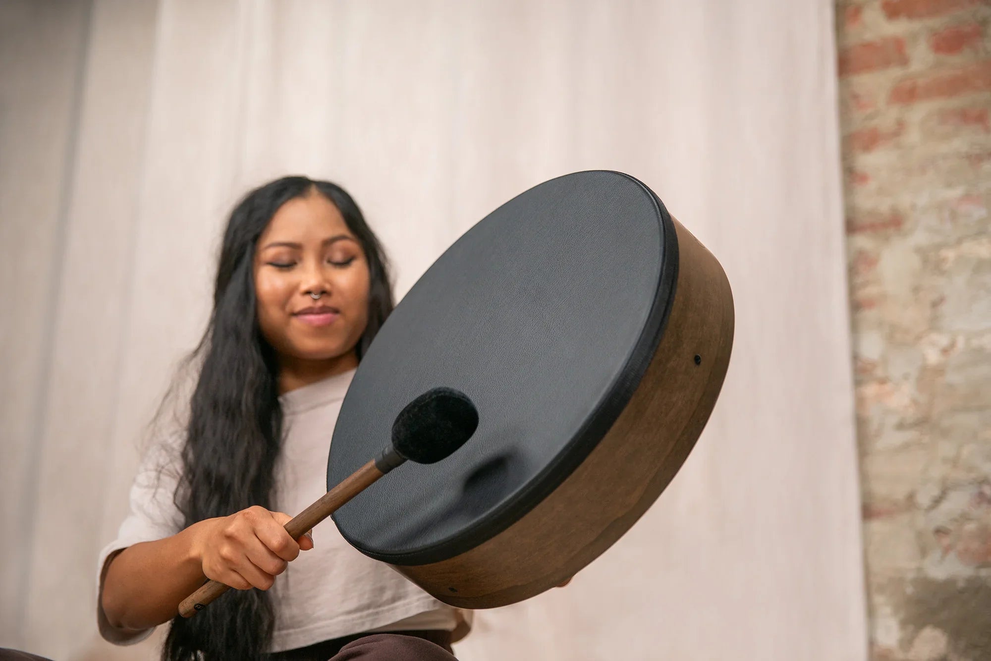 16" Bodhran Drum, Napa Head Utah Energy Healing Center