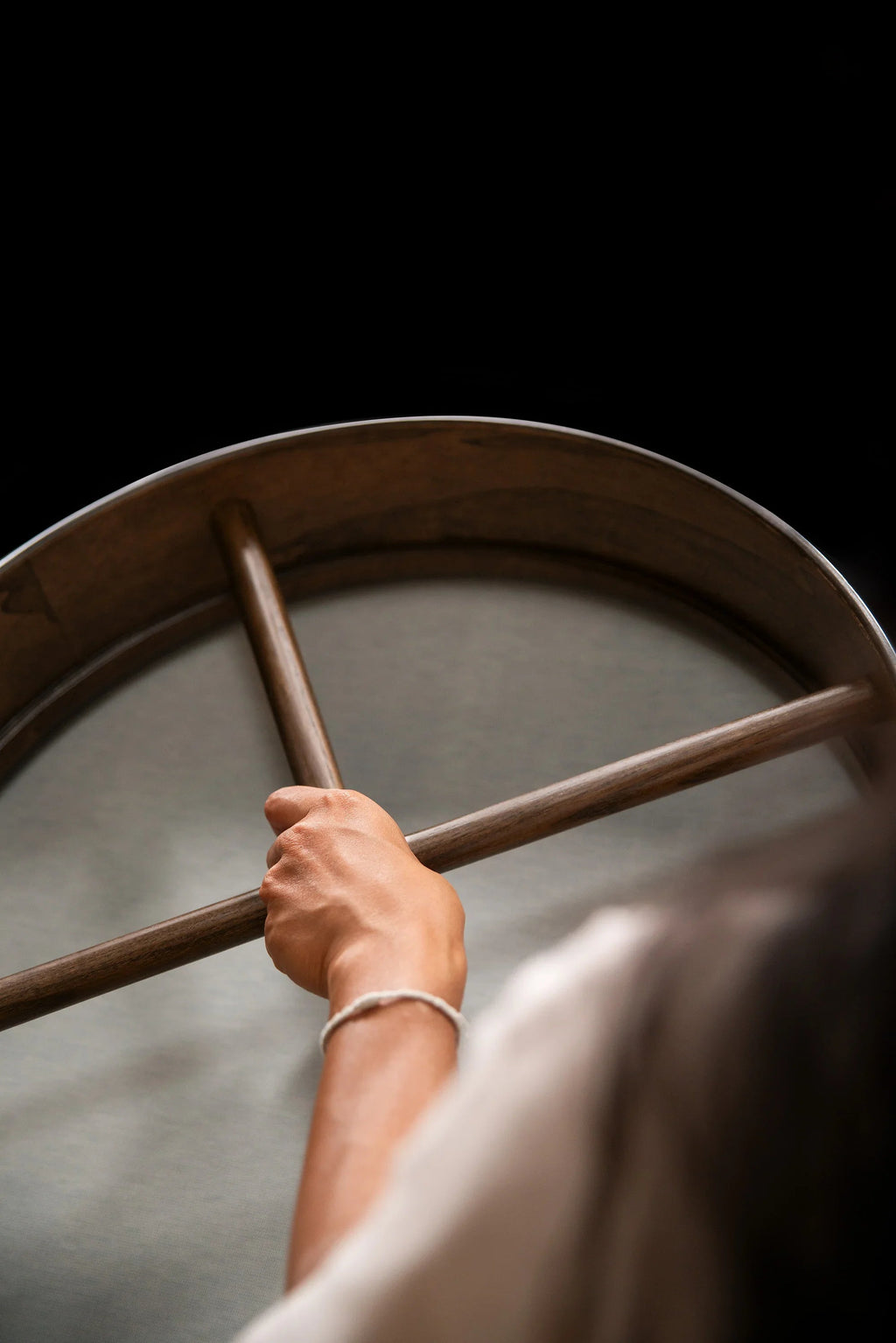 18" Bodhran Drum, Napa Head Utah Energy Healing Center