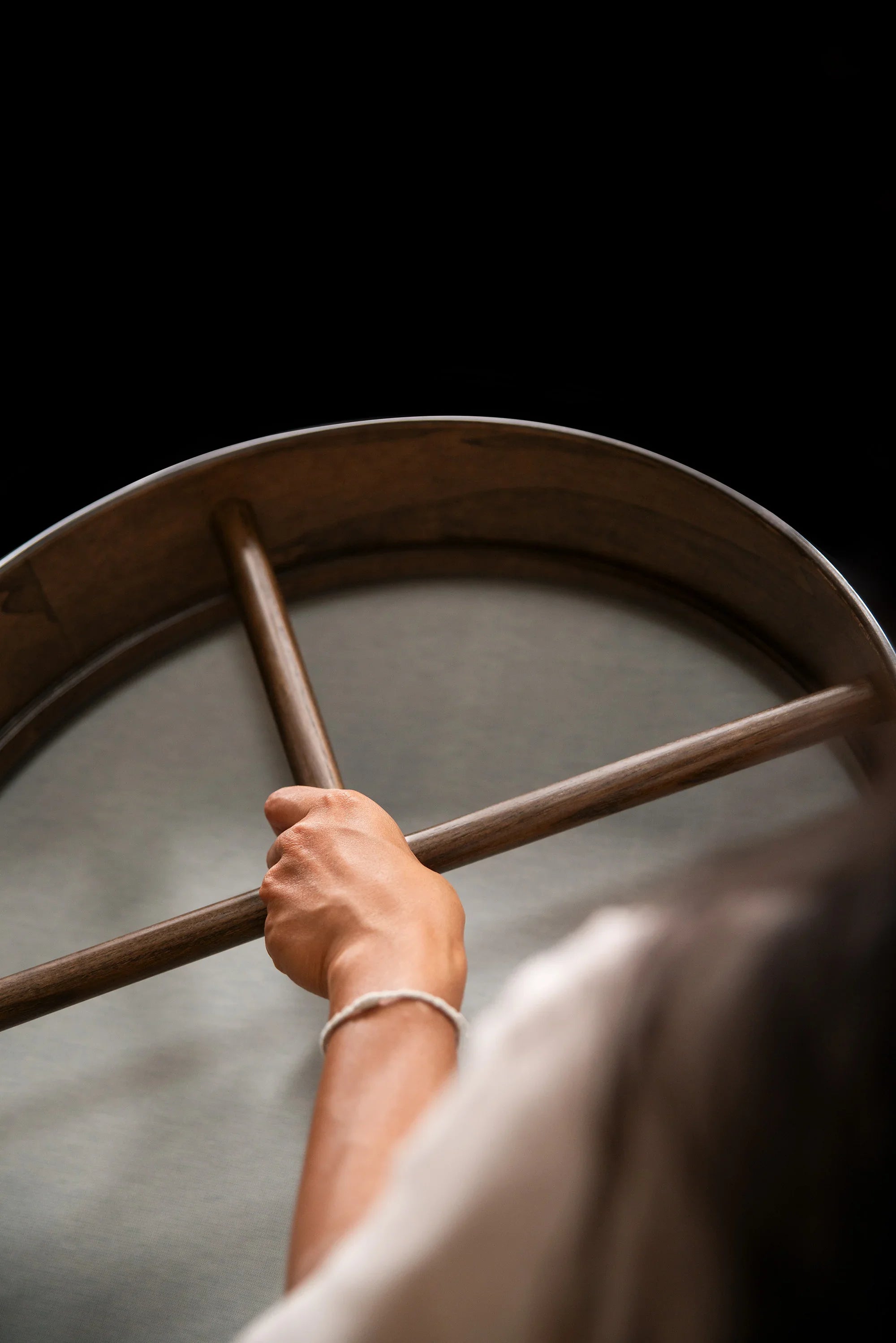 18" Bodhran Drum, Napa Head Utah Energy Healing Center