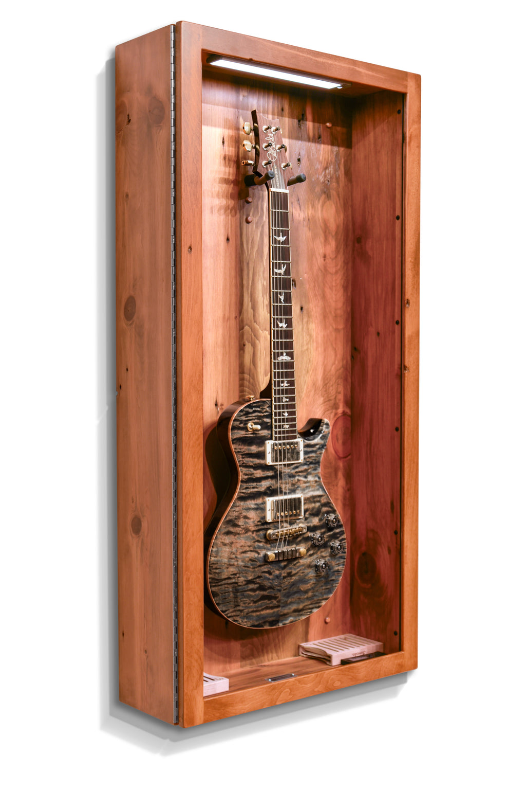 ClimaCase Rectangle Humidor - 300 Year Old Reclaimed Wood with Seely Stain Acoustic Remedy Cases