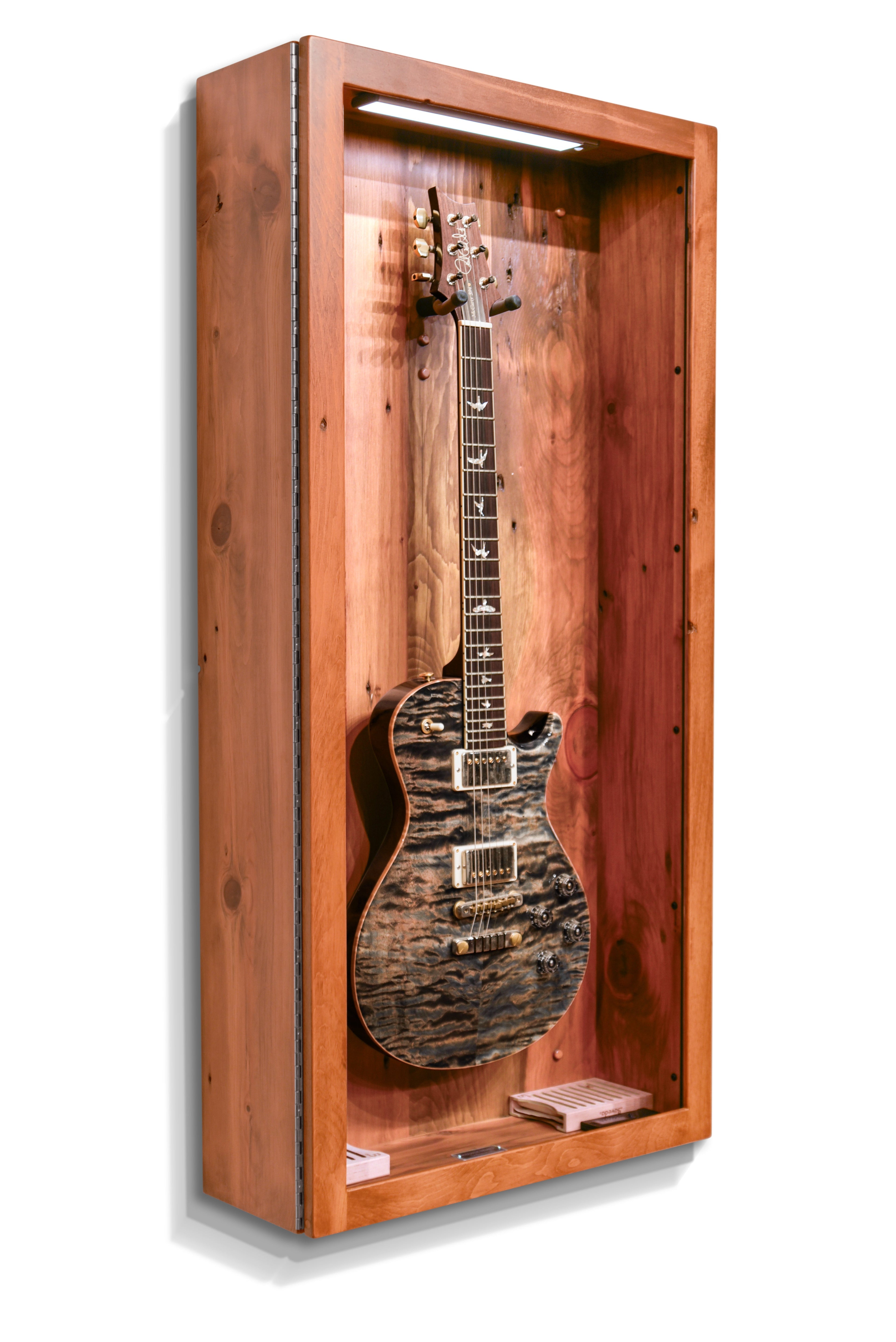 ClimaCase Rectangle Humidor - 300 Year Old Reclaimed Wood with Seely Stain Acoustic Remedy Cases