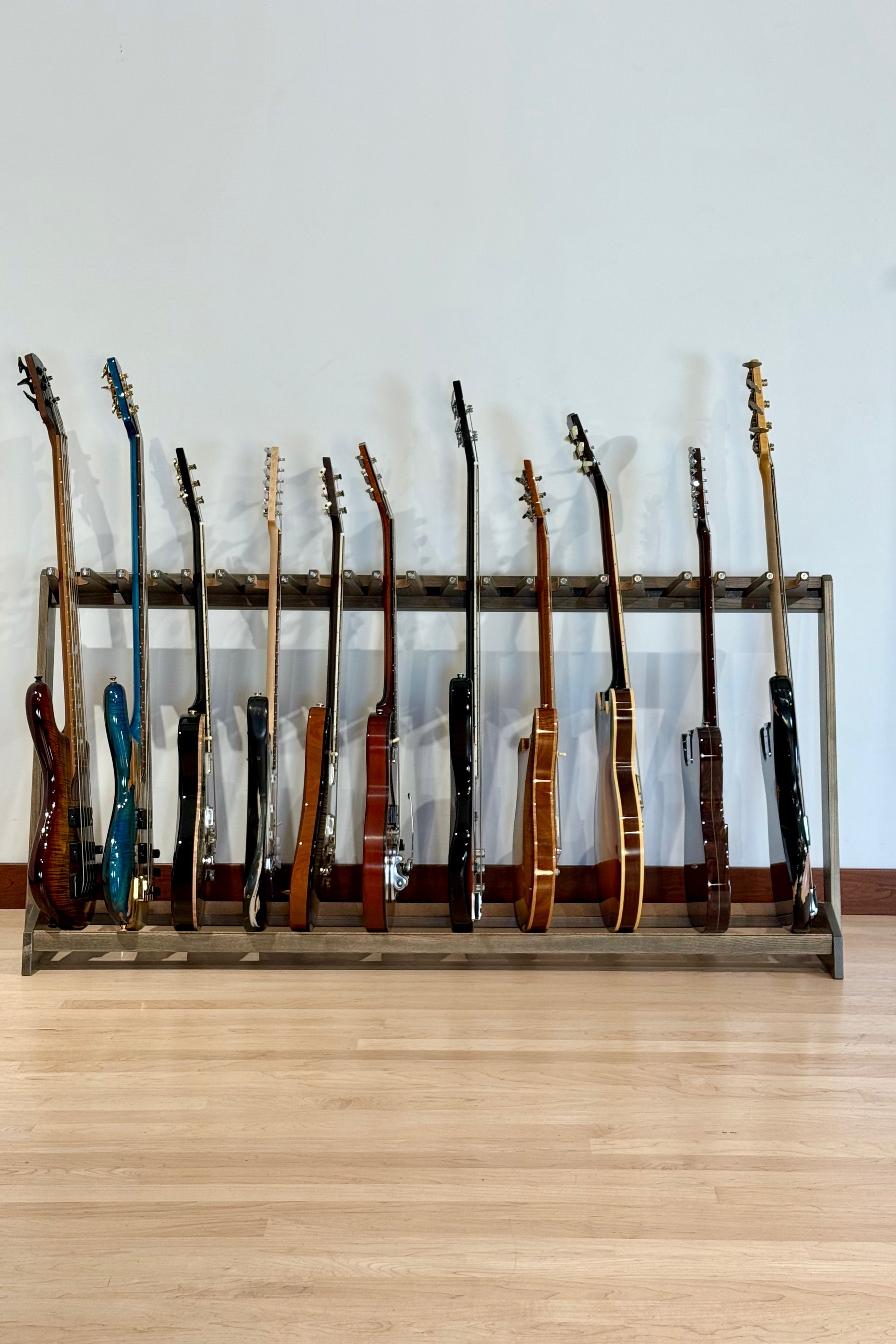 Grand StringRack - Ash - Antique Slate Acoustic Remedy Cases