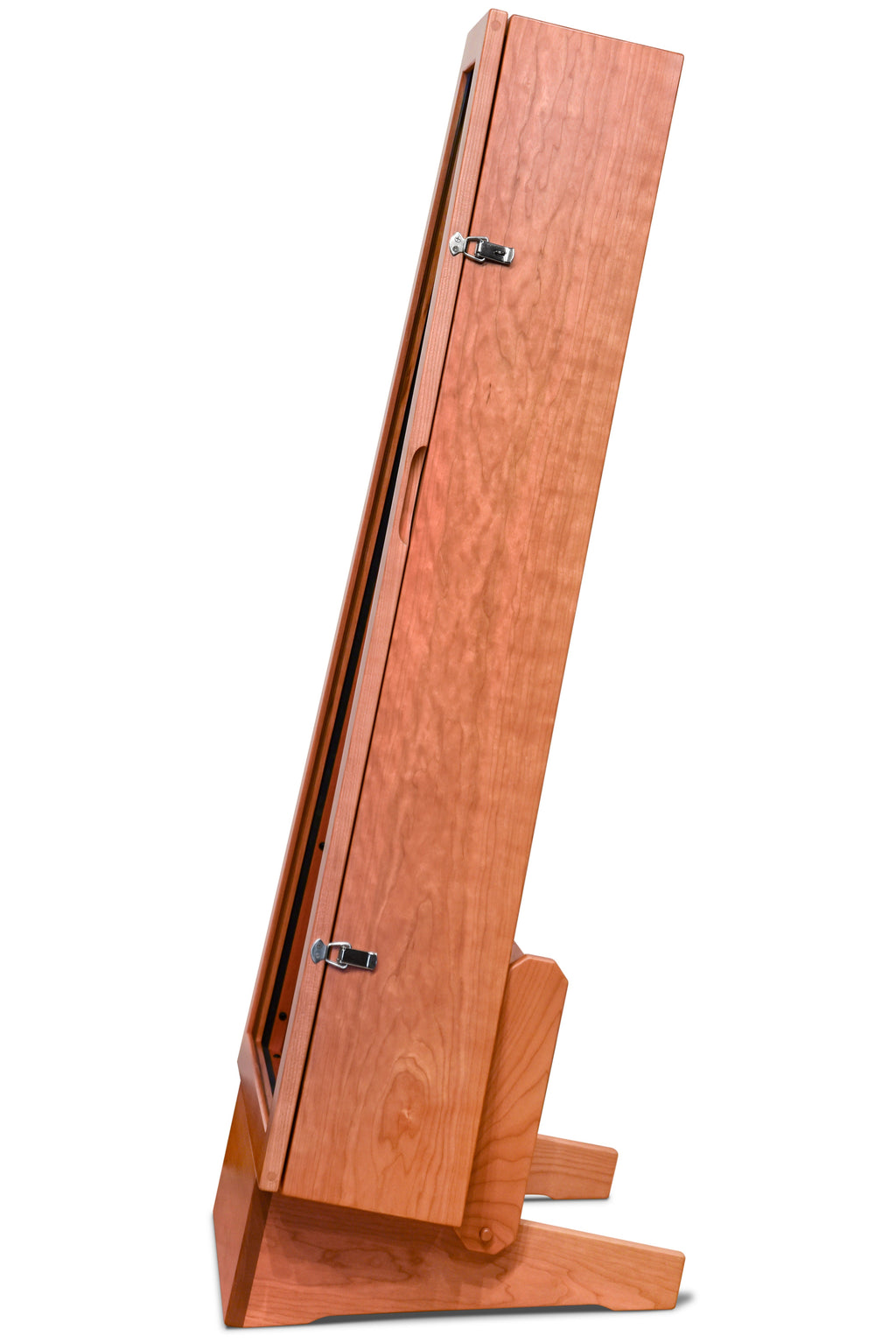 ClimaStand Triangle Humidor with Base - Cherry Acoustic Remedy Cases