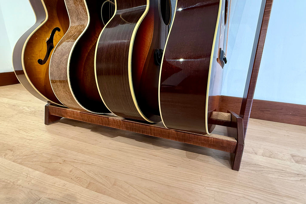Petite StringRack - Flamed Maple - Acres Acoustic Remedy Cases