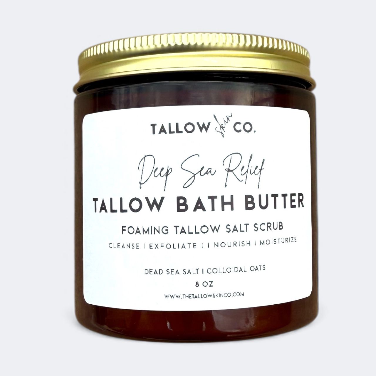 DEAD SEA TALLOW BATH BUTTER | INFLAMMATION Tallow Skin Co.