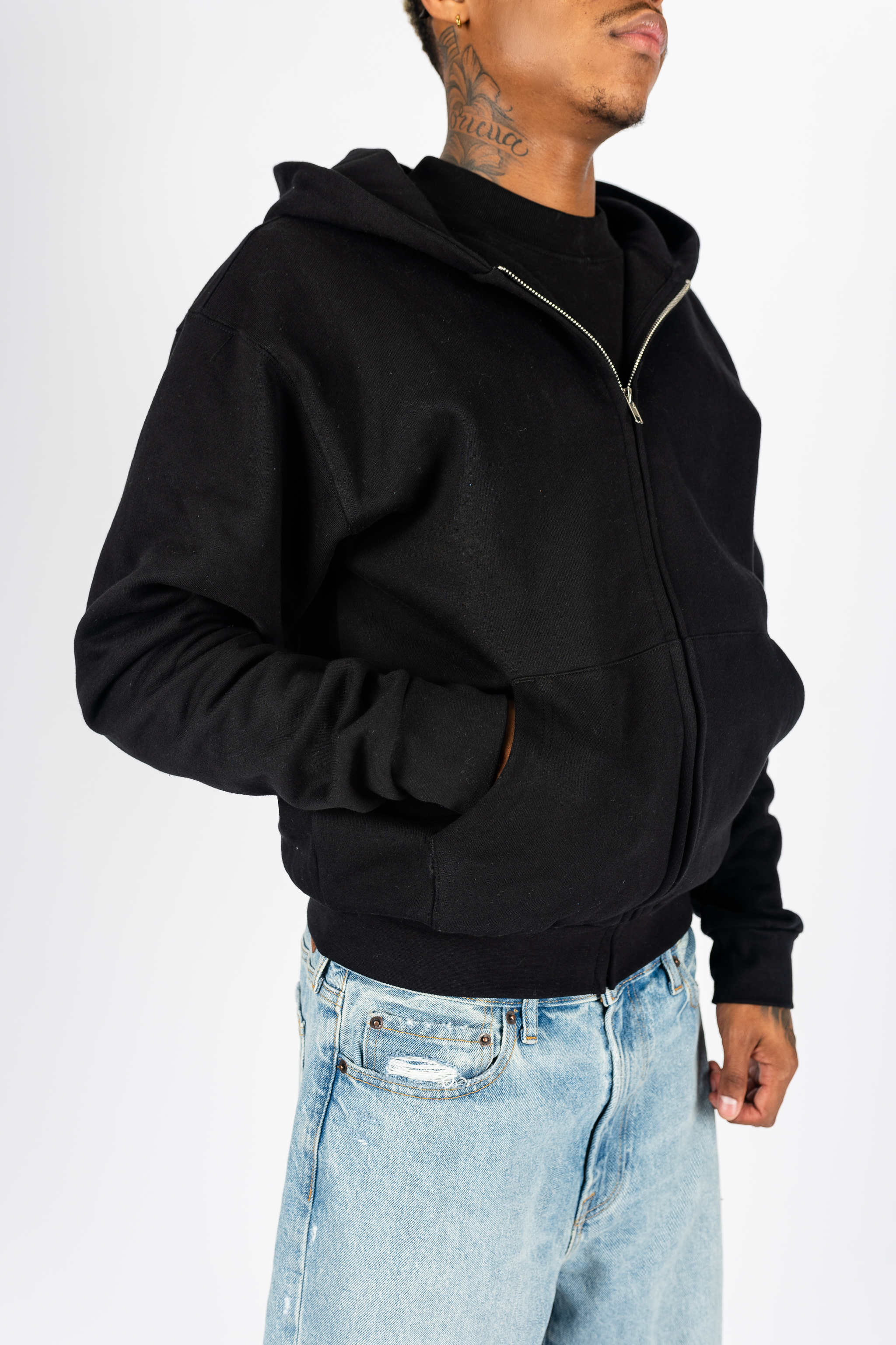 Heavyweight Boyfriend Zip Up Superline
