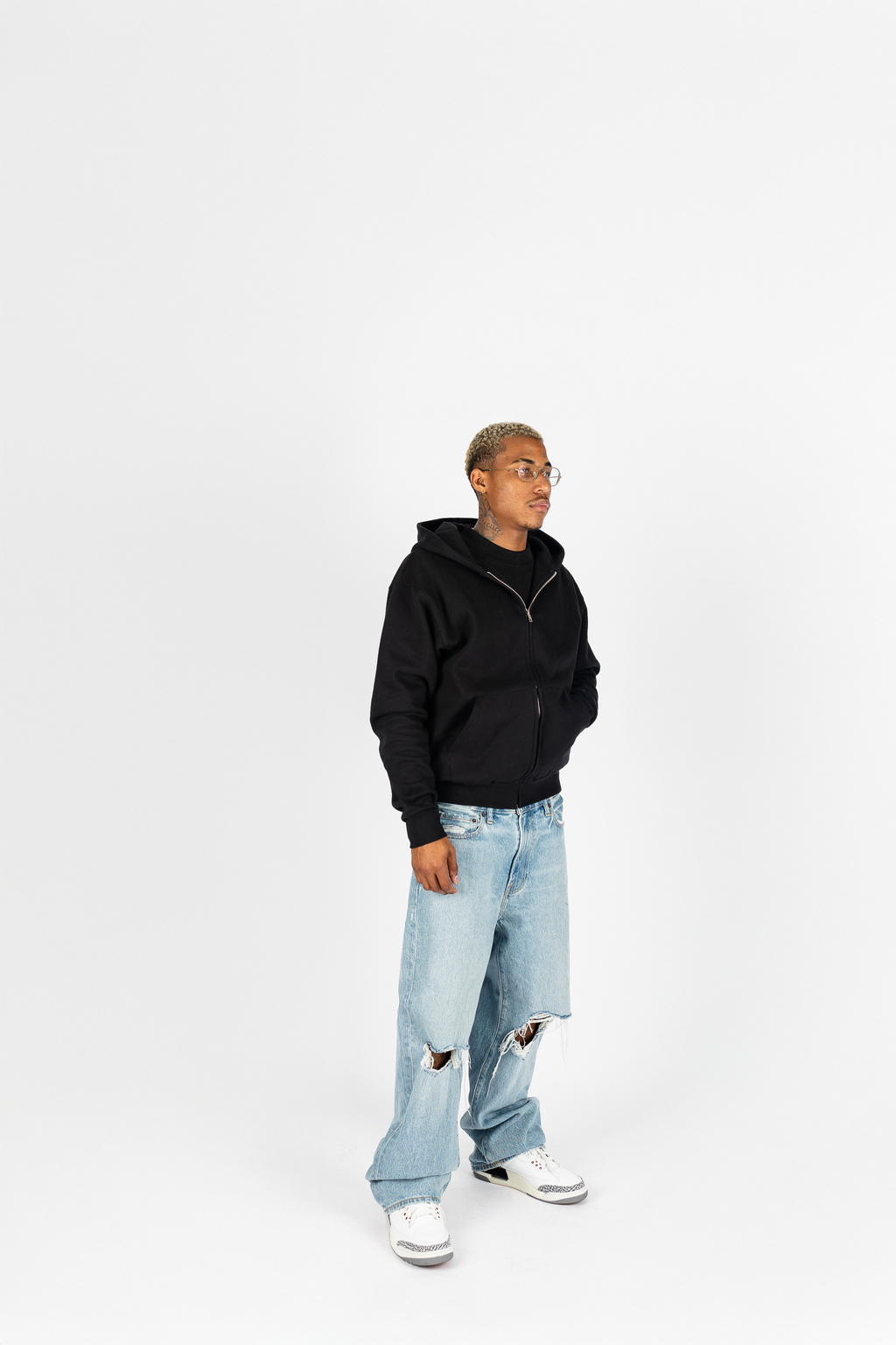 Heavyweight Boyfriend Zip Up Superline