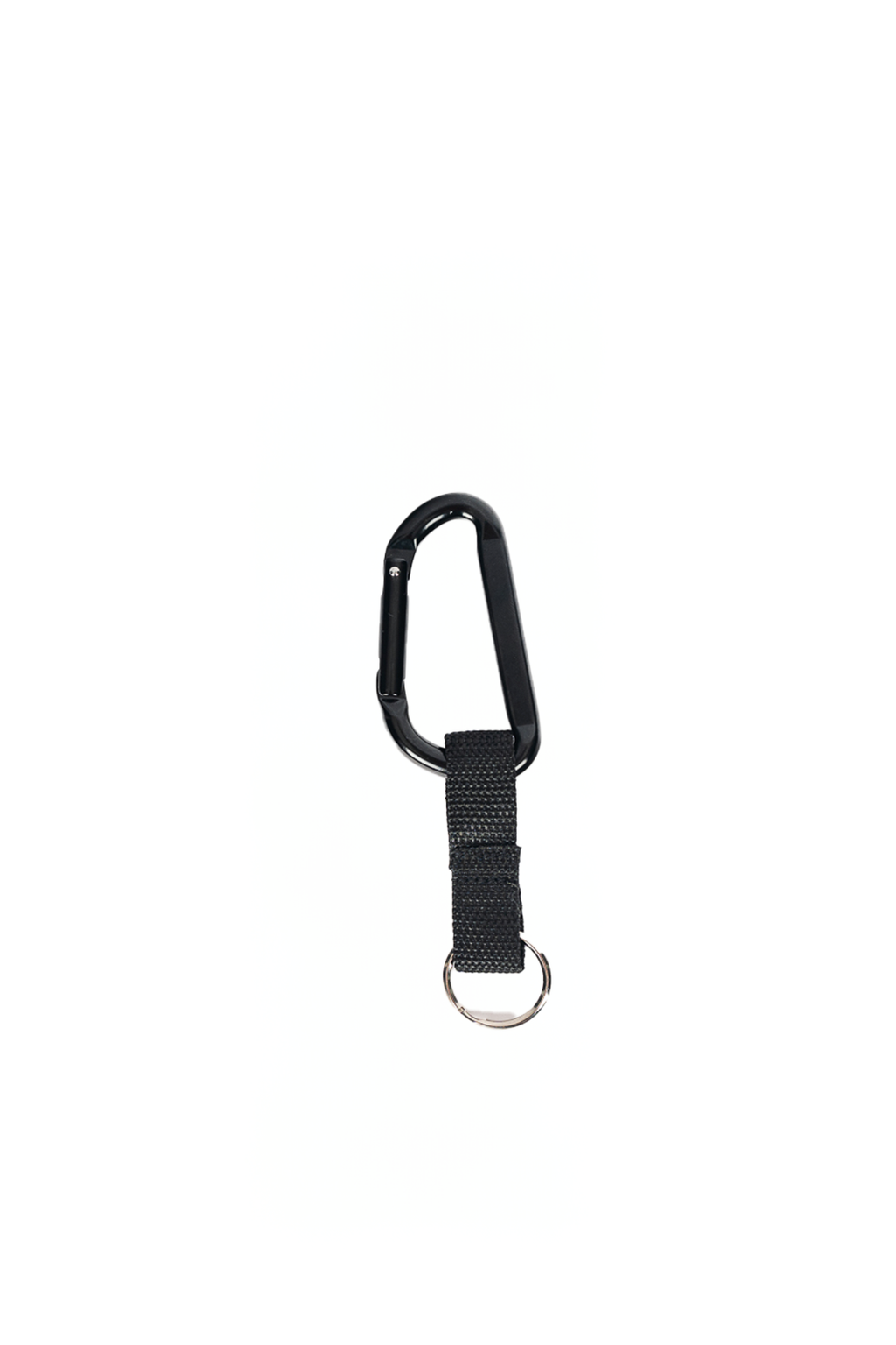 Jumbo Carabiner with Web Strap Key Ring Superline