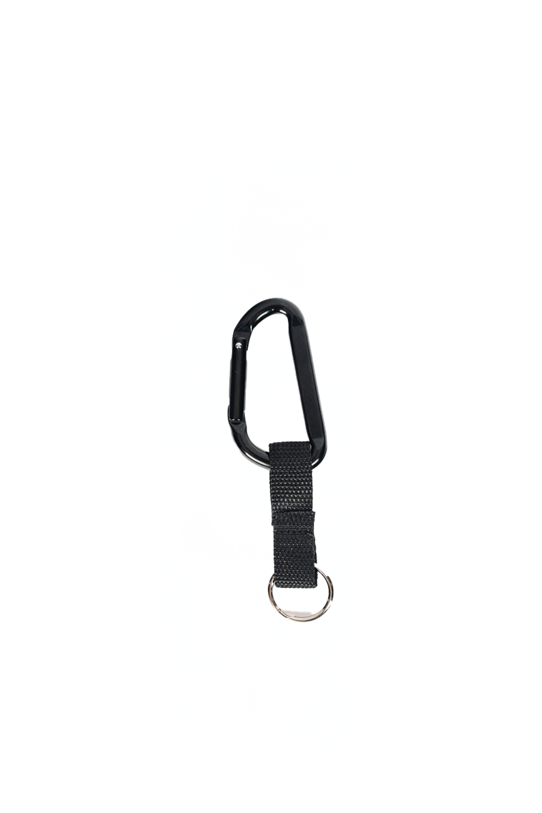 Jumbo Carabiner with Web Strap Key Ring Superline