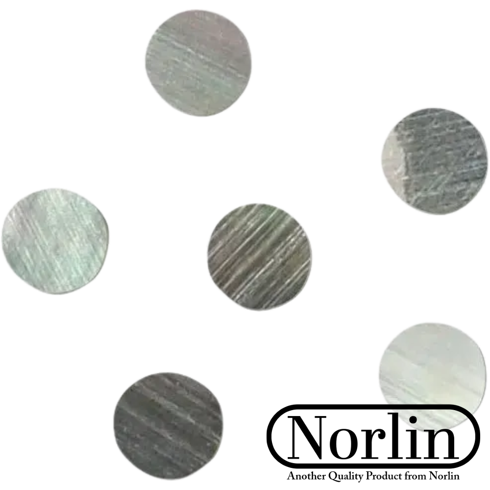 Black-Lip Pearl Oyster Side Position Dots & Inlays for Guitar (10-Pack) Randy's LLC