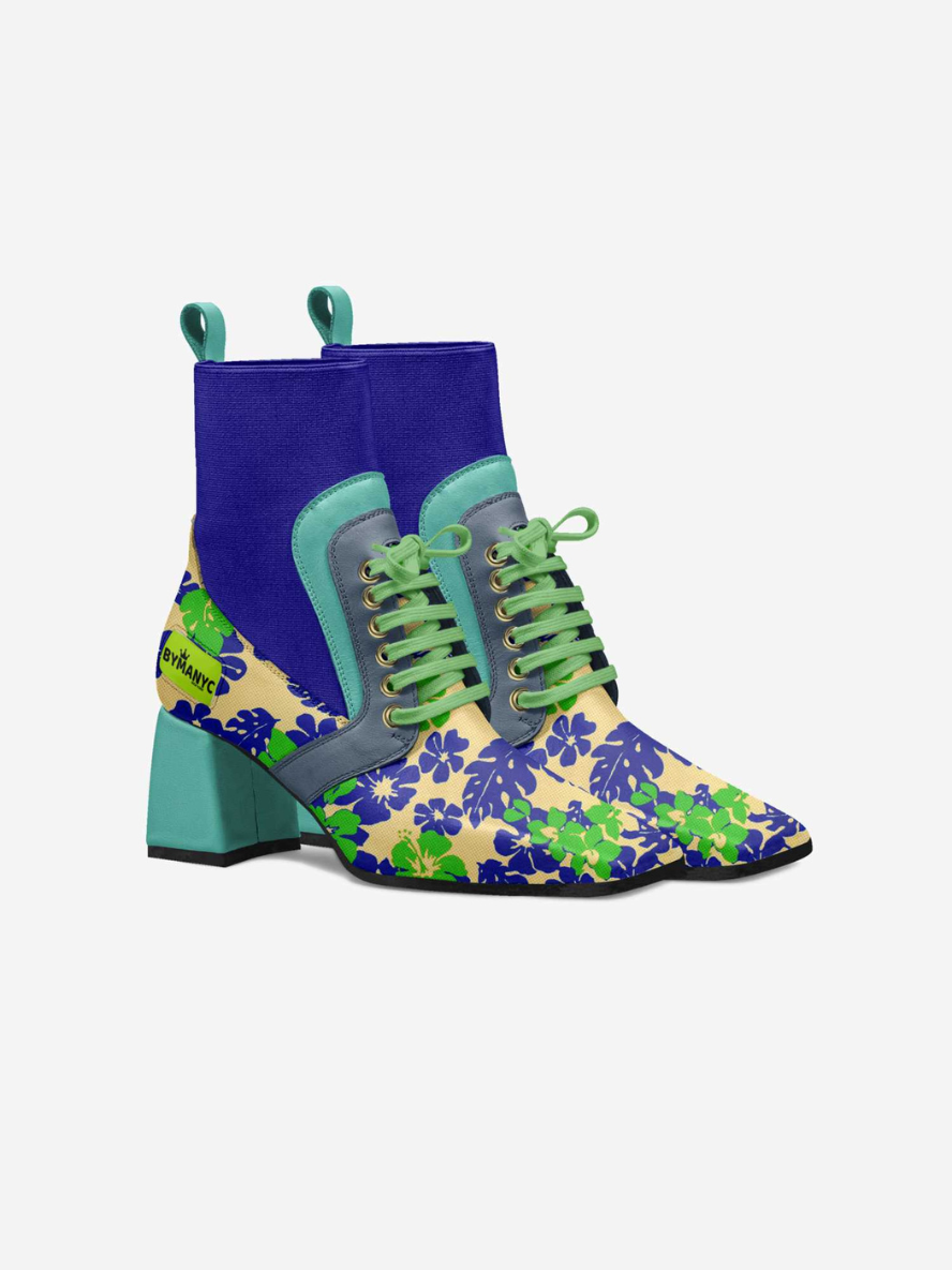 BYMANYC ® NYC Times Square Pulse: Vegan Women's Booties of Intense Luxury BYMANYC ® New York