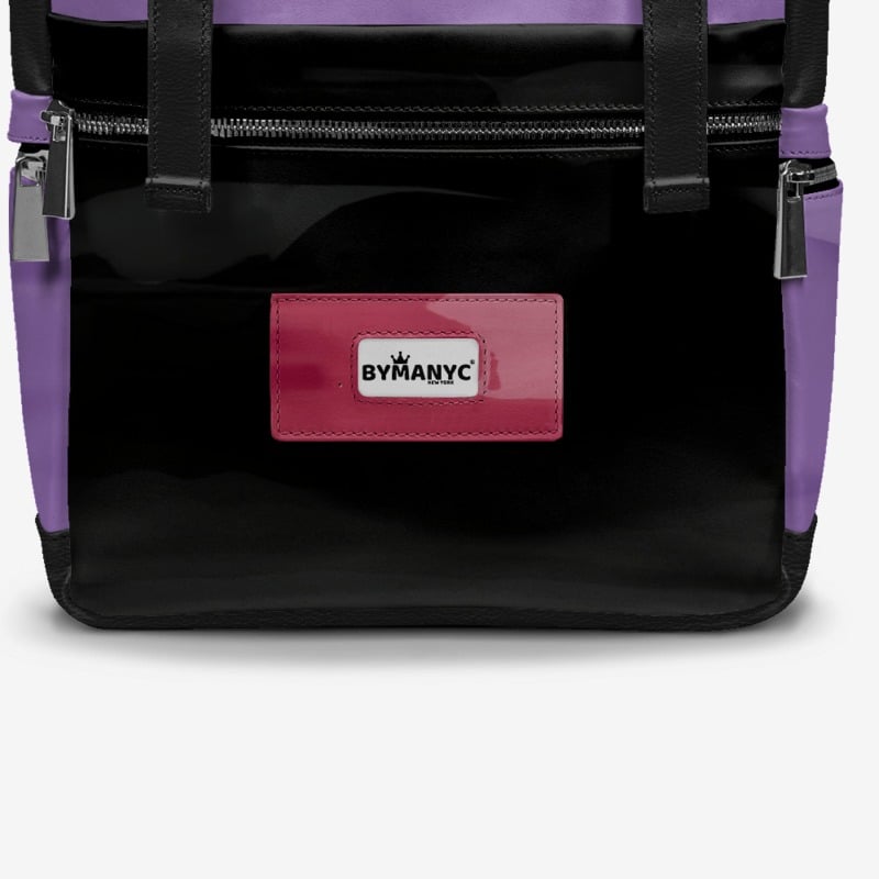BYMANYC ® New York – NYC COUTURE Backpack in Berry & Violet Storm BYMANYC ® New York