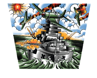 Battle Stations Full Sleeve Tattoo Tony Ray