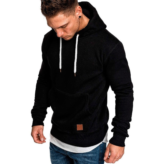 Be Basic Drawstring Pullover Gentleman.Clothing
