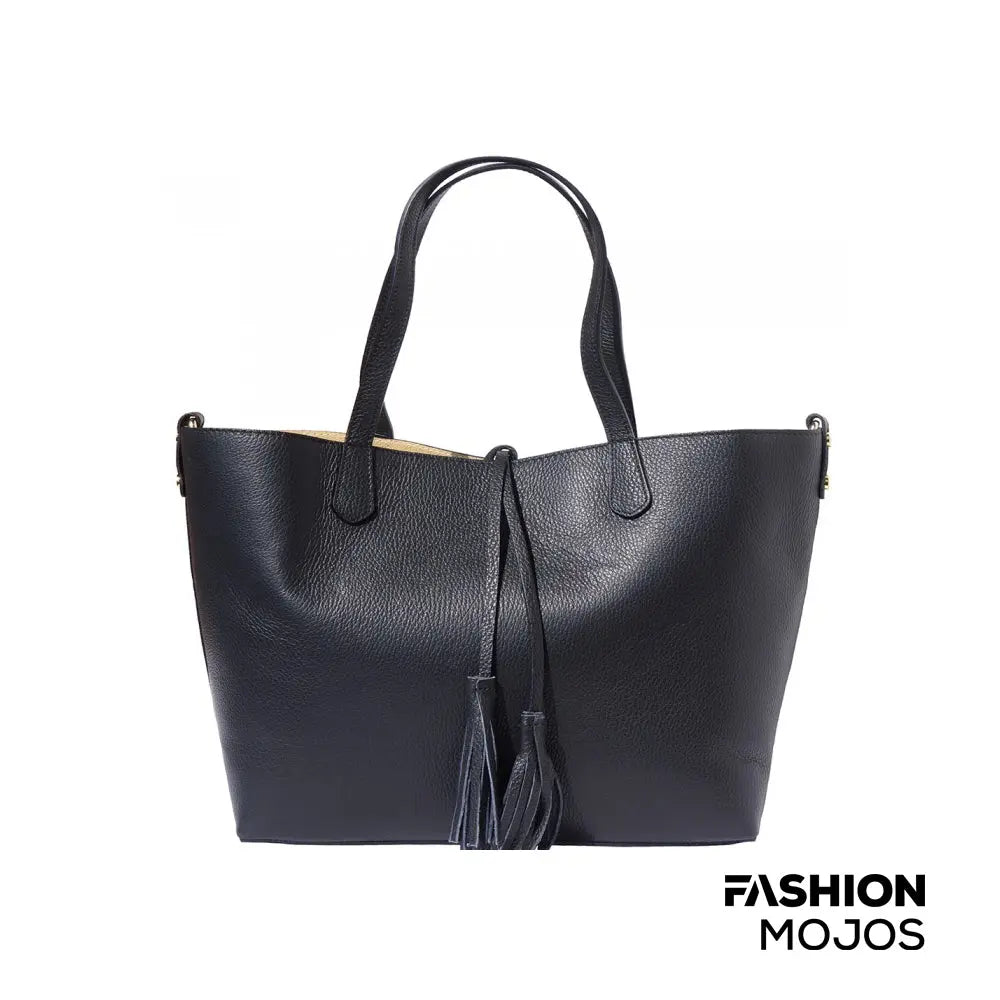 Belinda Leather Shopping Bag FashionMojos.com