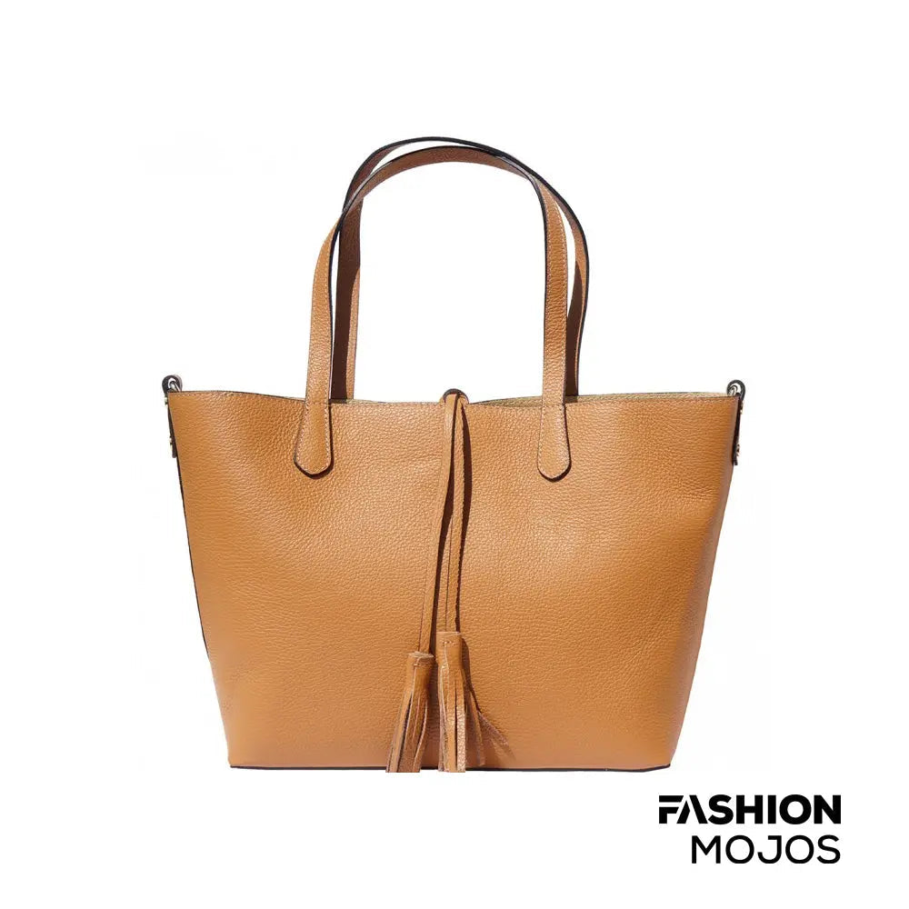 Belinda Leather Shopping Bag FashionMojos.com