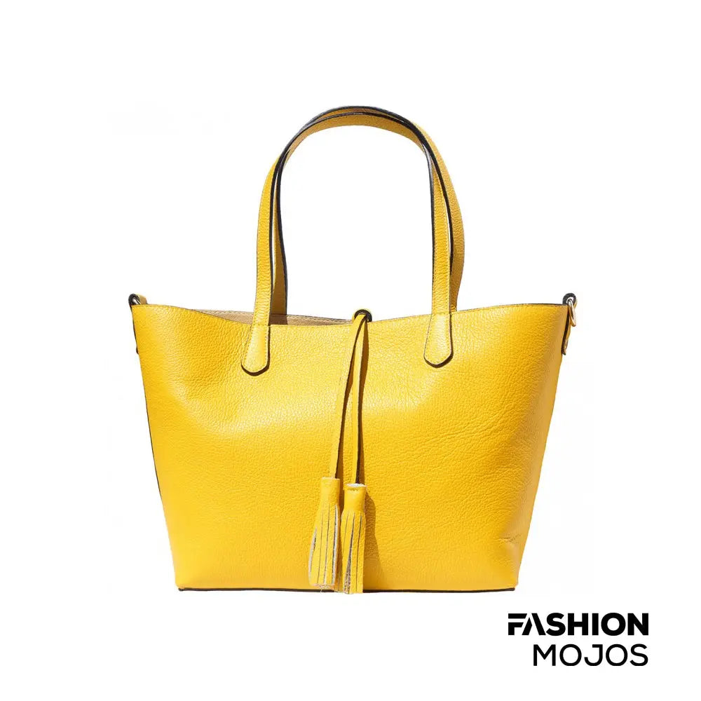 Belinda Leather Shopping Bag FashionMojos.com