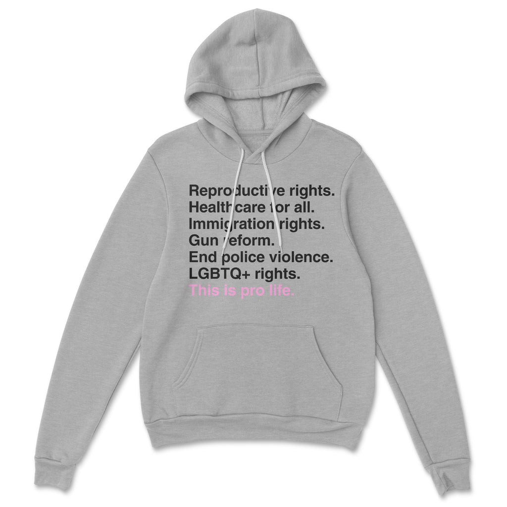 Reproductive Rights Pullover Fleece Kind Cotton