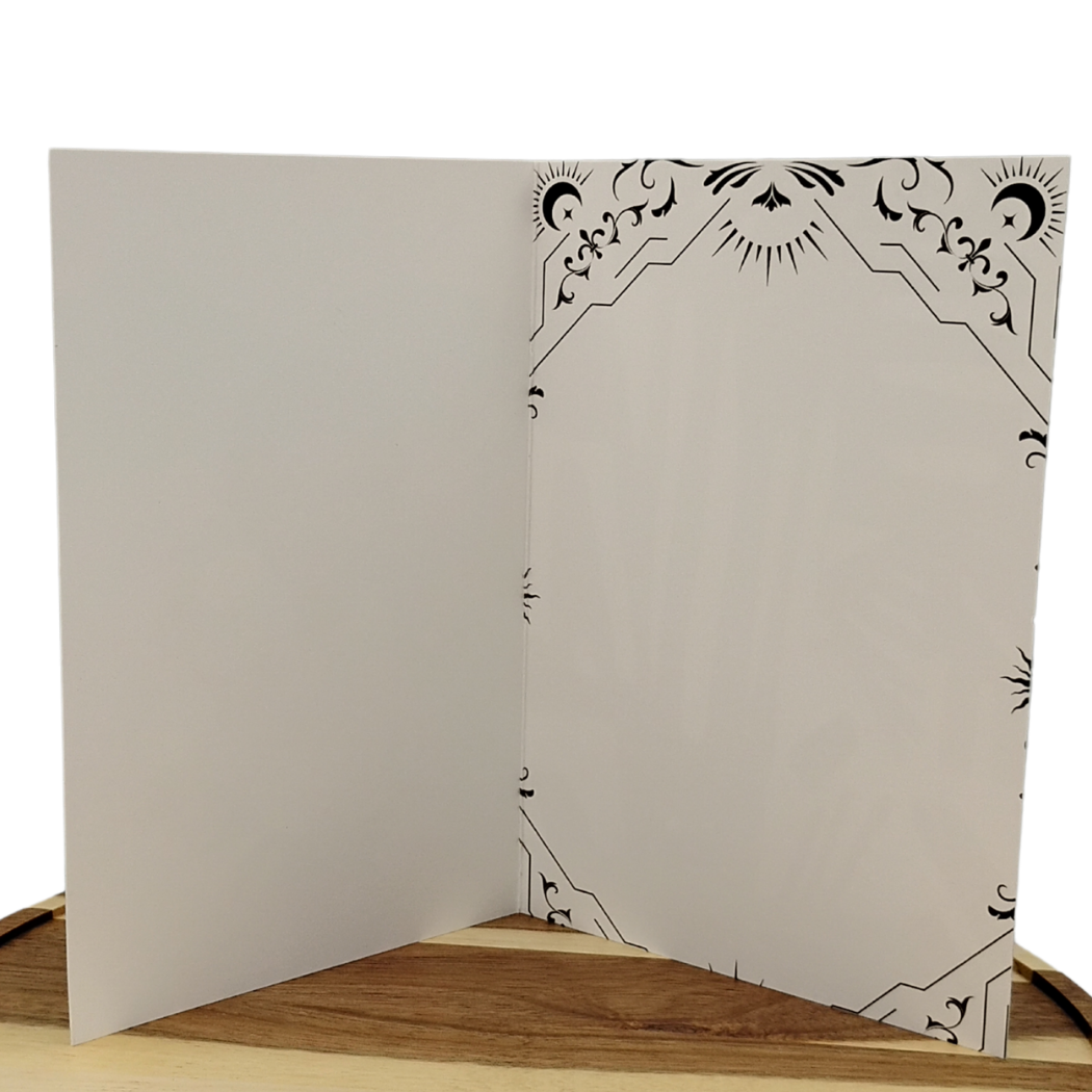 To my Best Friend - Blank Inner Card Black Magic Social Club