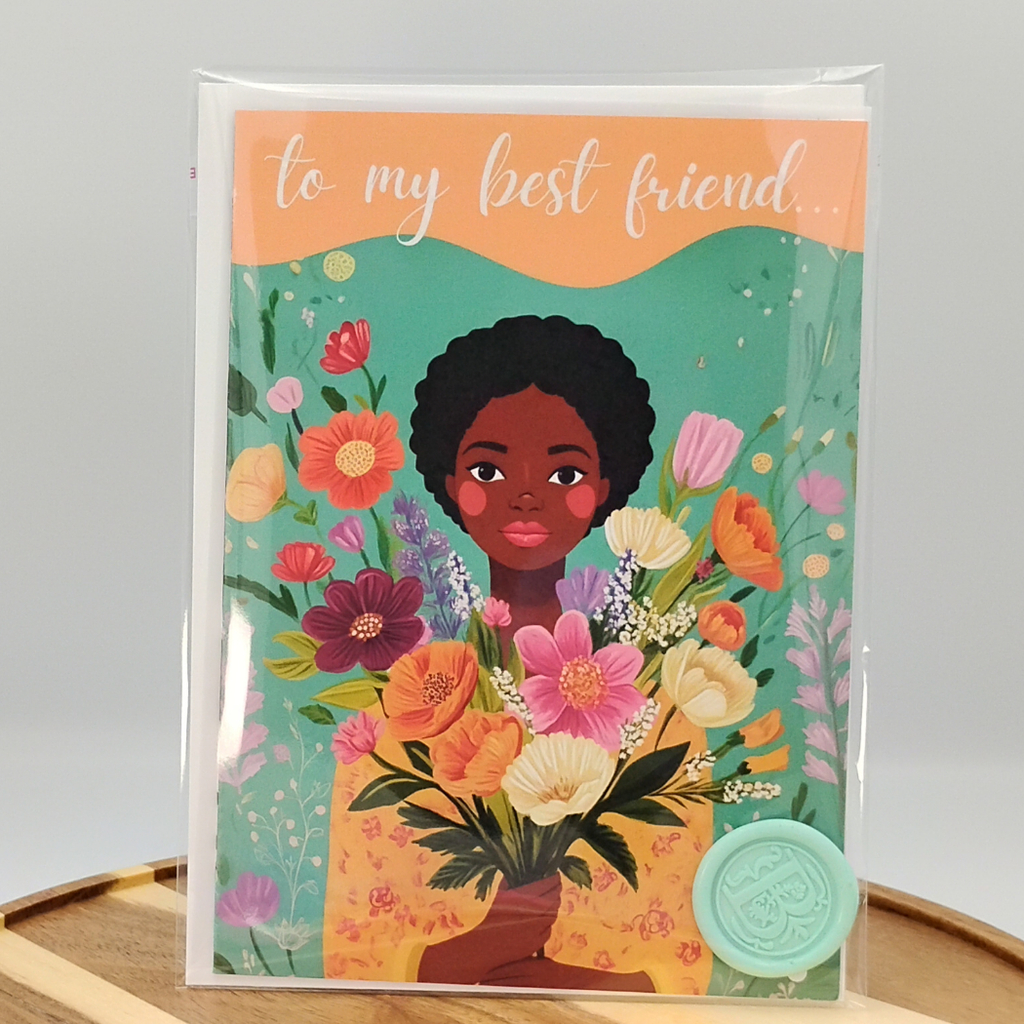 To my Best Friend - Blank Inner Card Black Magic Social Club