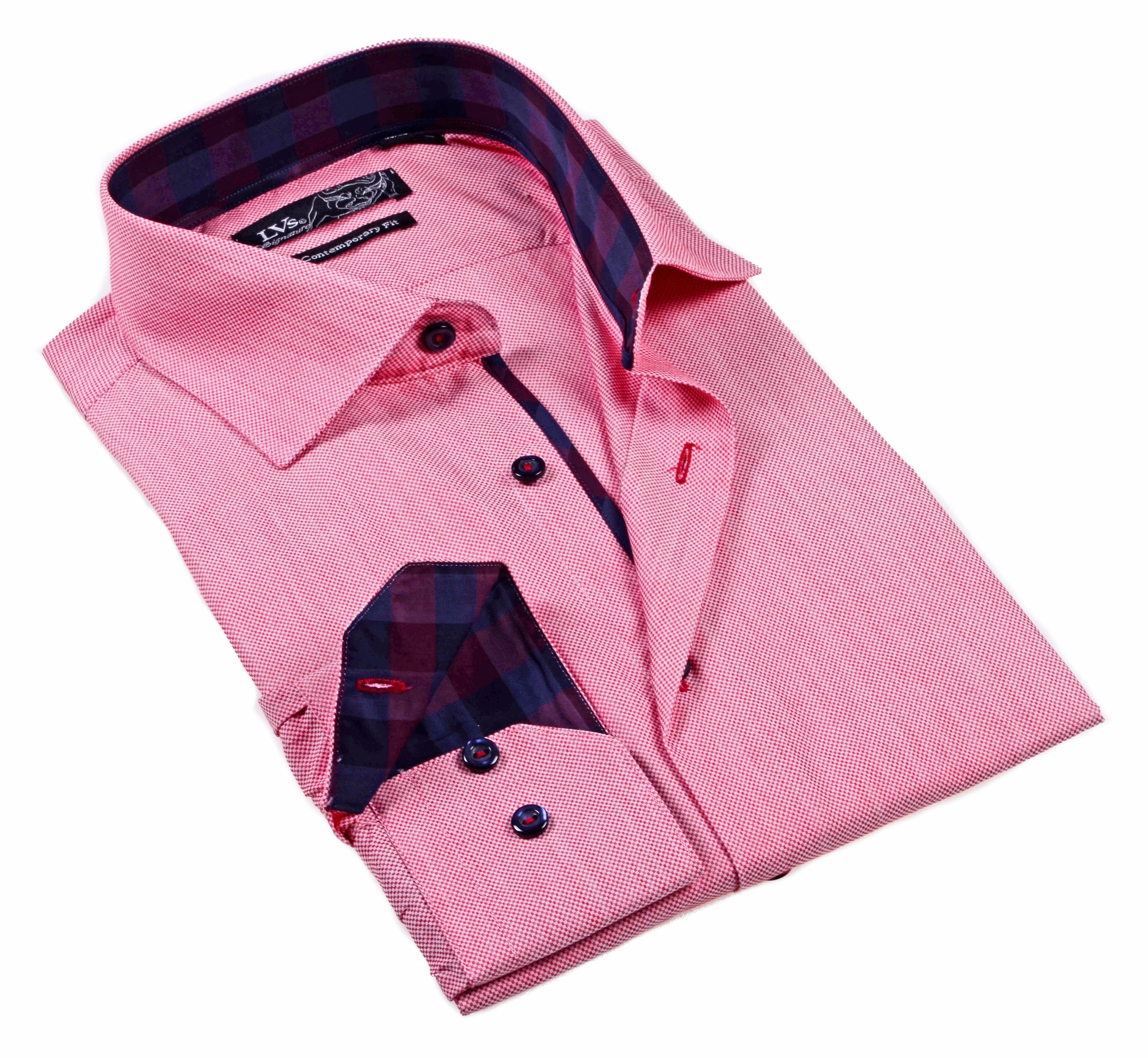 Big & Tall Shirt // Contrast Details - Final Sale LEVINAS® Official