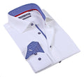 Big & Tall Shirt // Contrast Details - Final Sale LEVINAS® Official