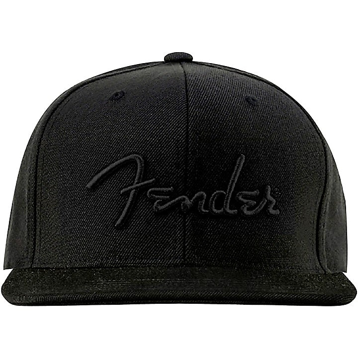 Fender Black Flat Bill Hat Pluginz Keychains