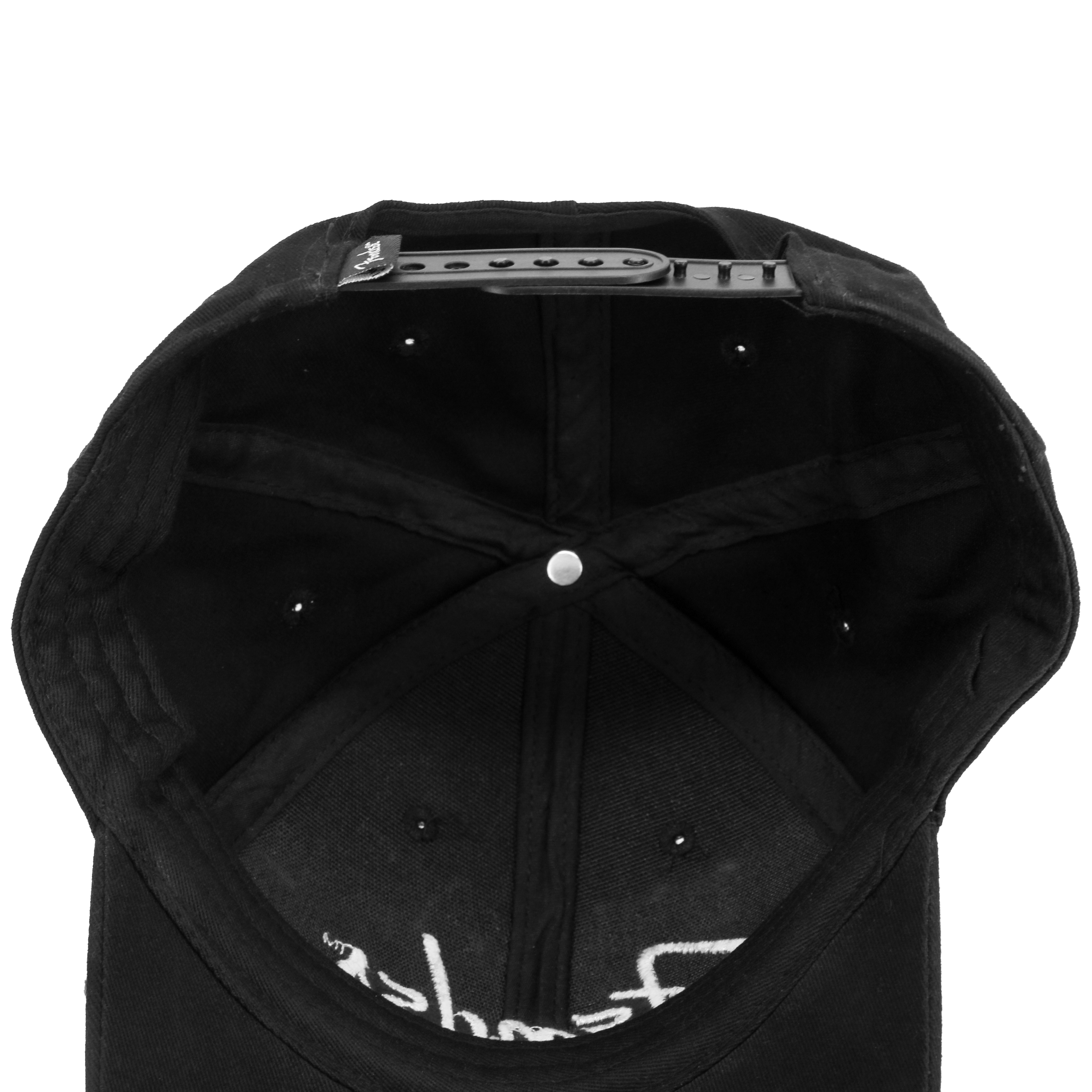Fender Black Script Hat Pluginz Keychains