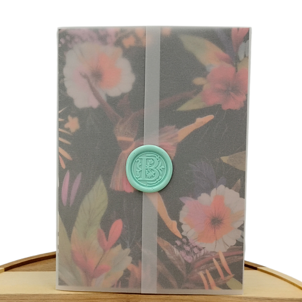 Black Ballerina Greeting Card - Dance-Inspired Card for All Occasions Black Magic Social Club