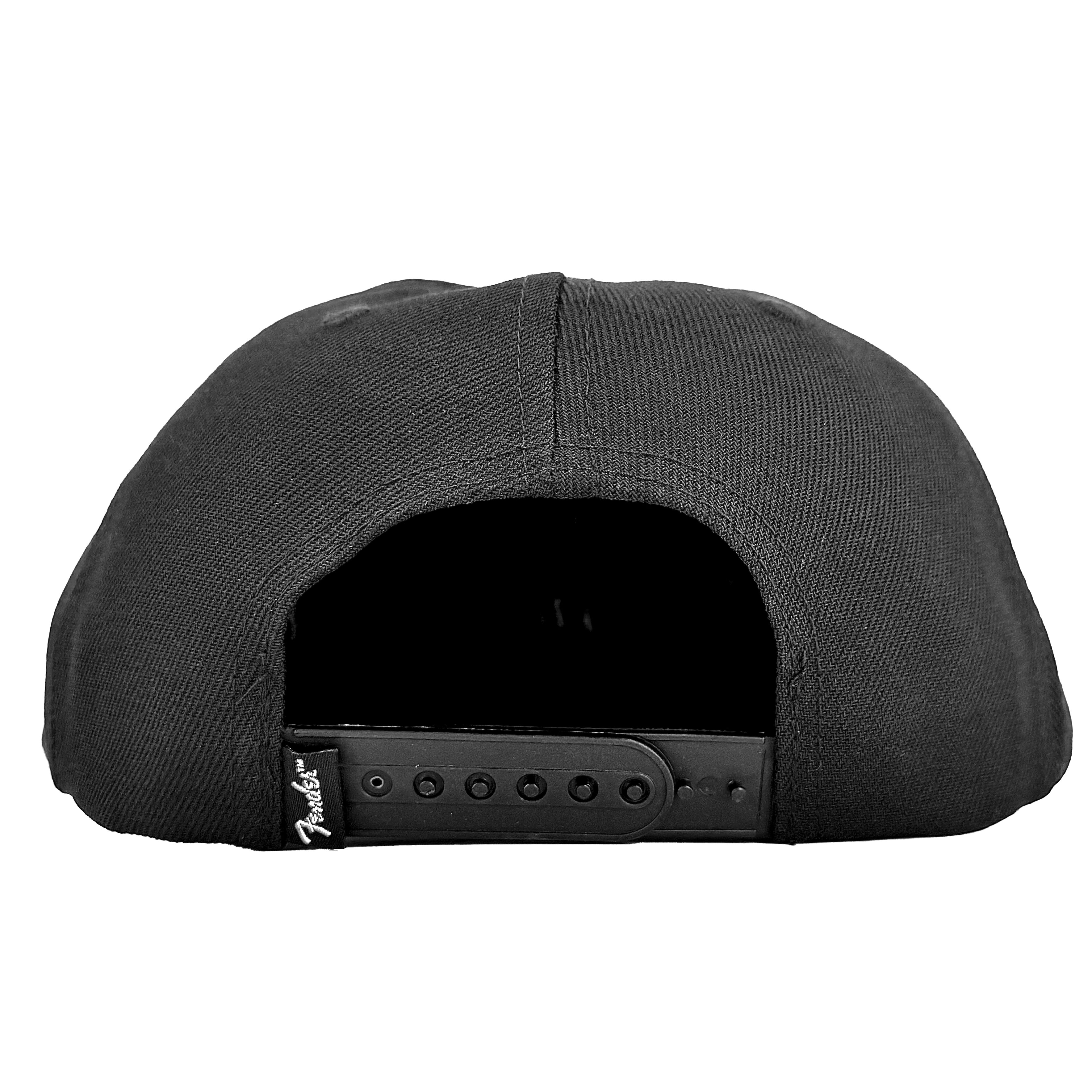 Fender Black Flat Bill Hat Pluginz Keychains