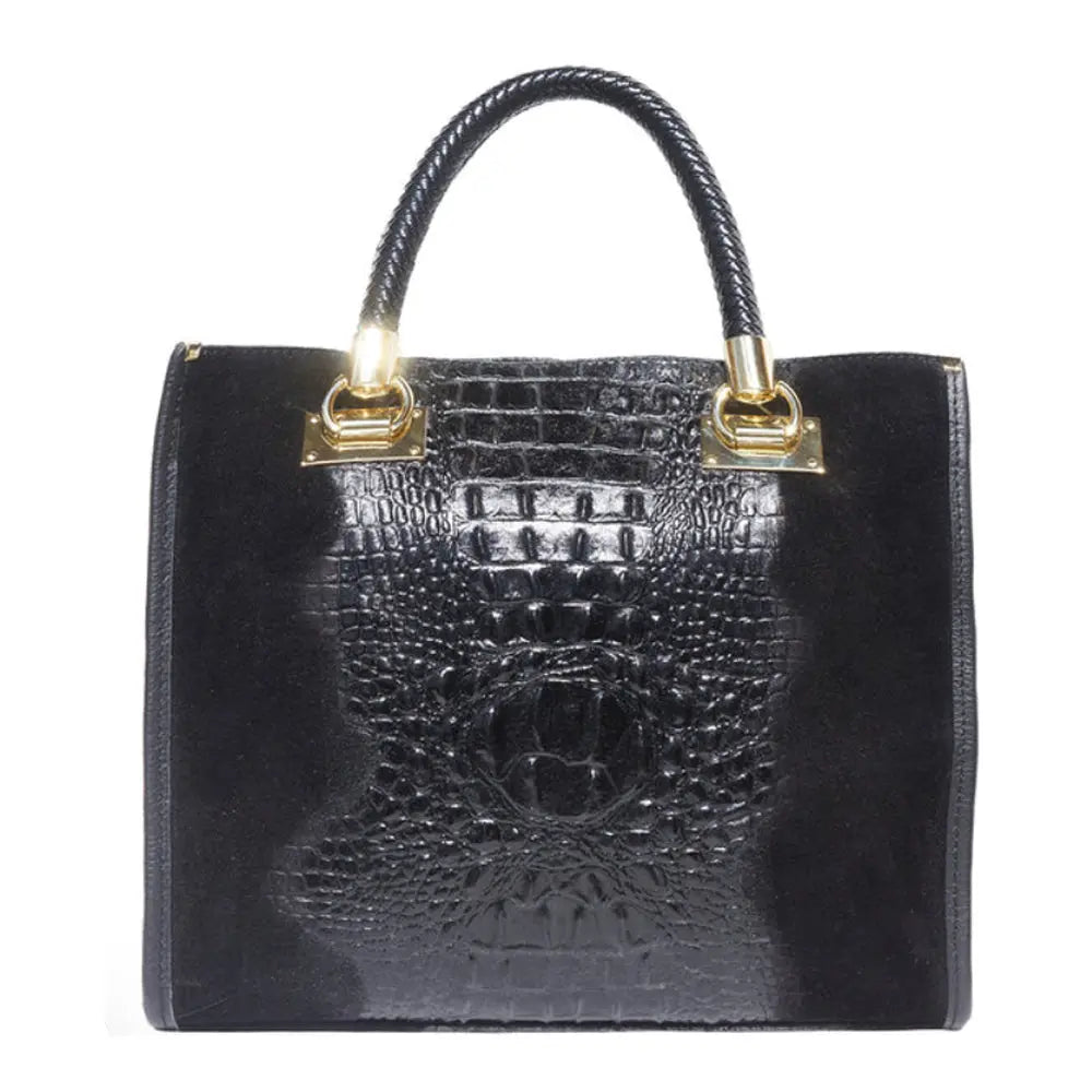 Open Tote Leather Bag FashionMojos.com