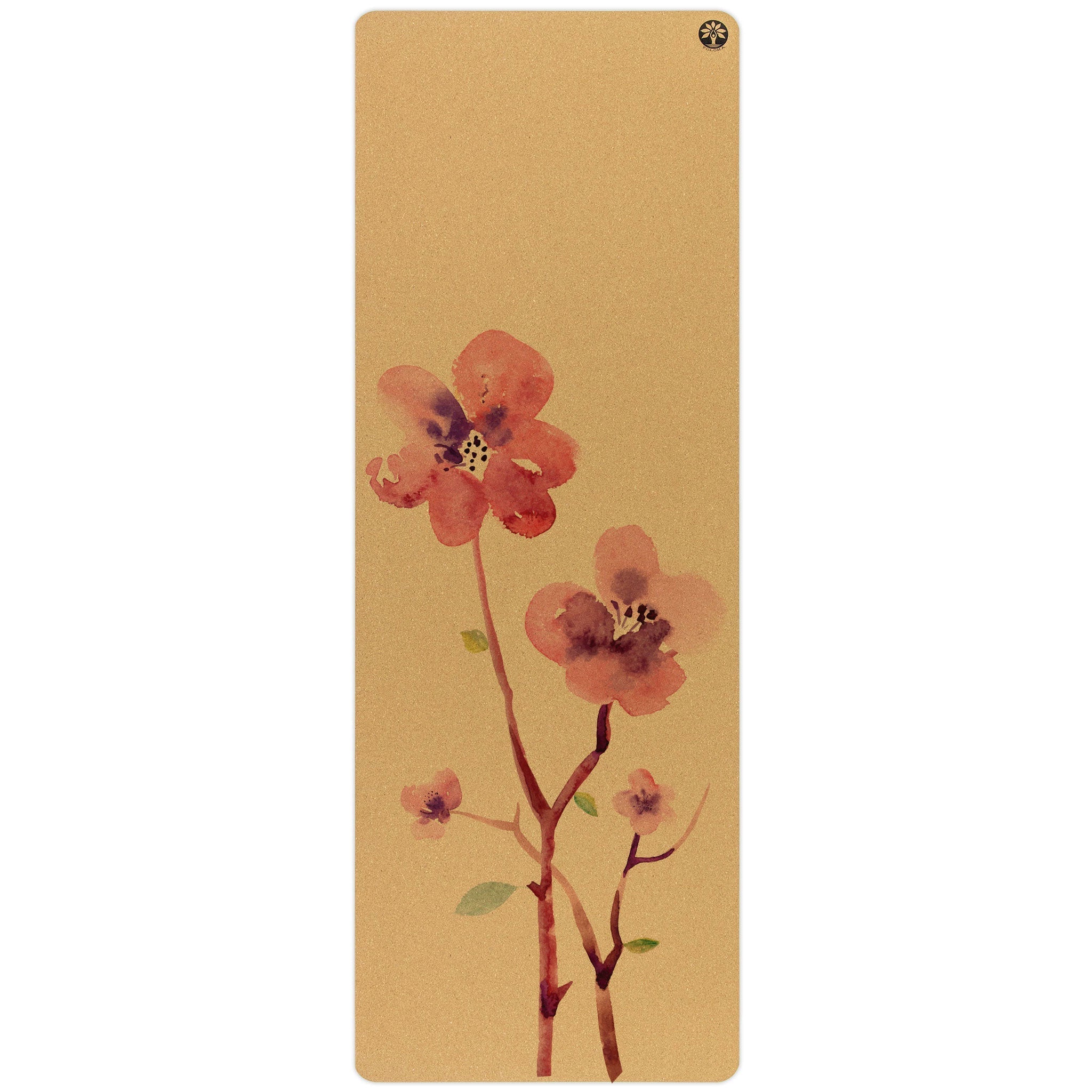 Blossom Aura Cork Yoga Mat Yoloha Yoga