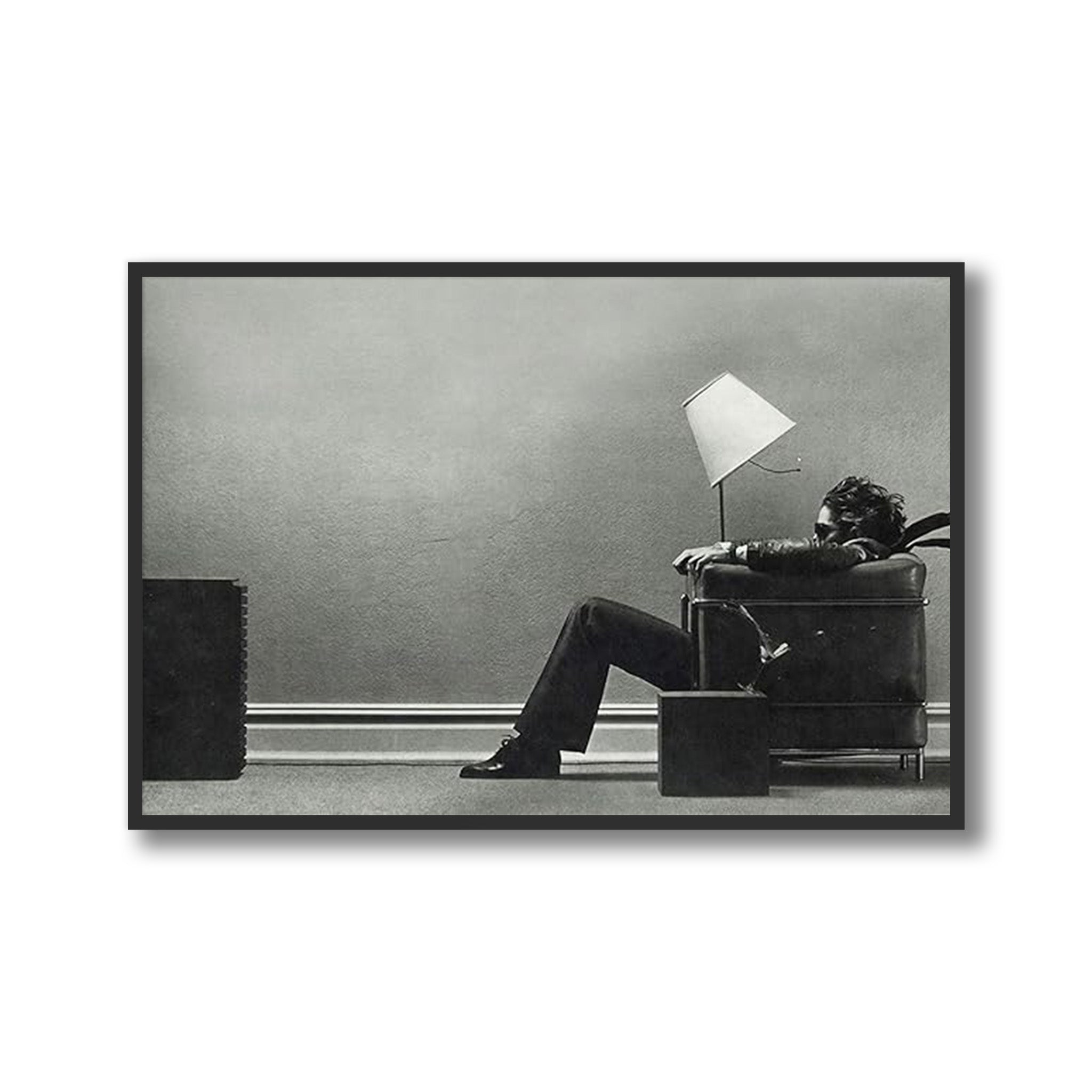 Blown Away Guy Vintage Maxell Ad Poster Harvest Art Gallery