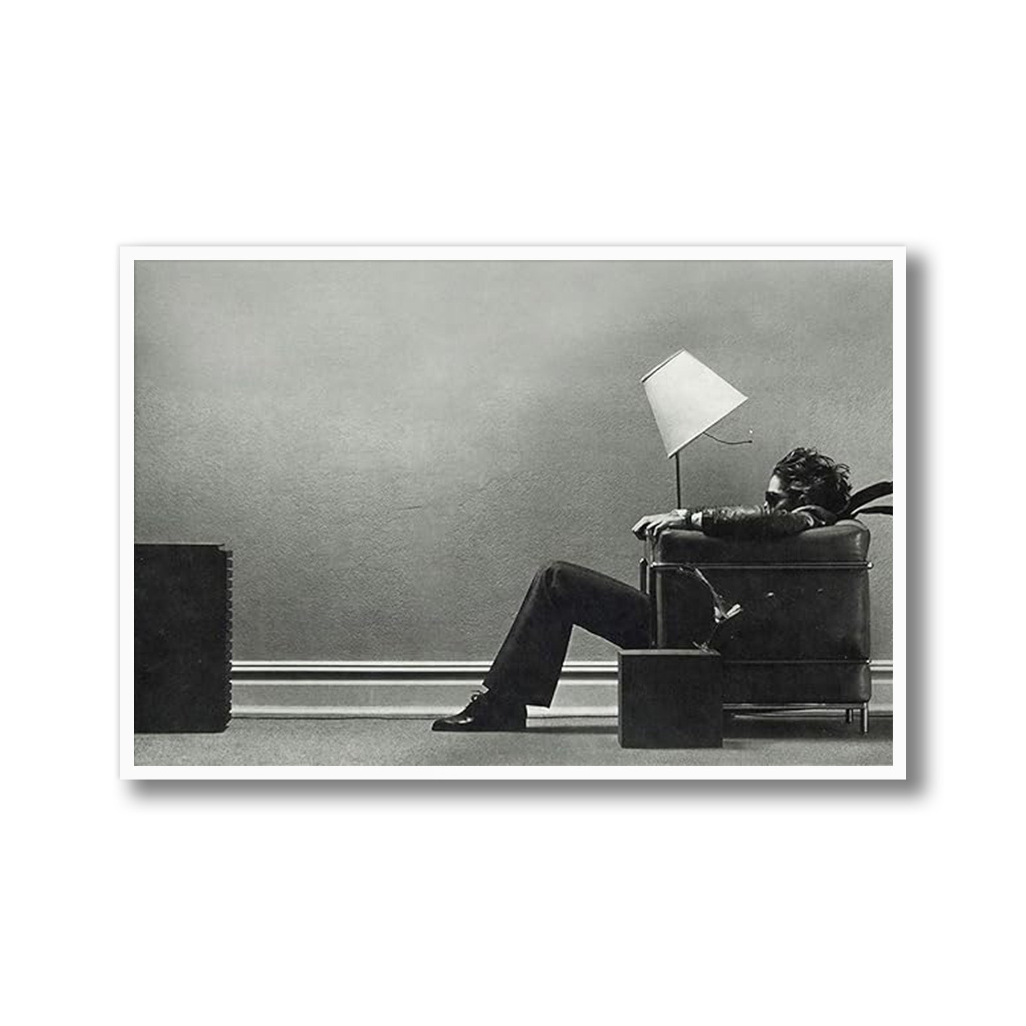 Blown Away Guy Vintage Maxell Ad Poster Harvest Art Gallery