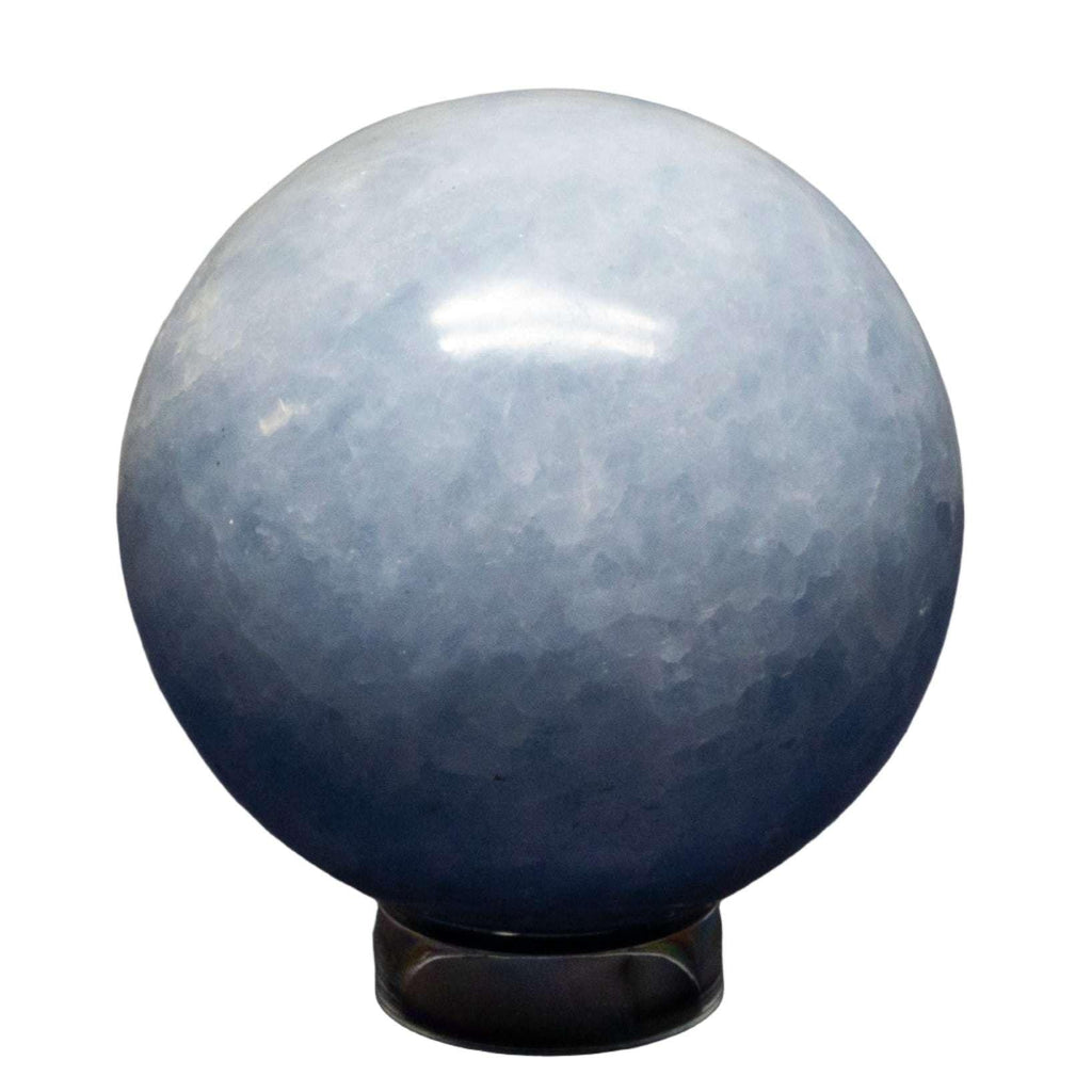 Blue Calcite Spheres 72-93mm Crystal Destiny