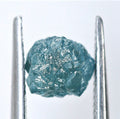 Blue Diamond Rough Facet Canadian 1 carat 6mm Raw rocksolidfossils