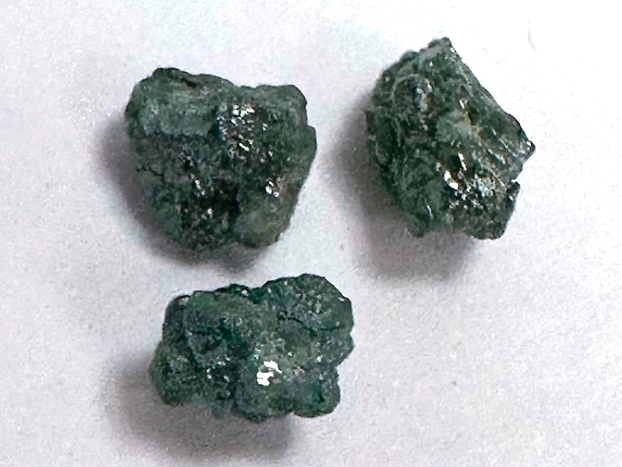 Blue Diamond Rough Facet Canadian 1 carat 6mm Raw rocksolidfossils