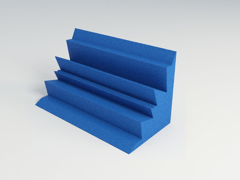 Acoustic Foam Corner Bass Traps, 12 x 12 x 24 Inch, NRC 1.20, 13 Colors SoundAssured