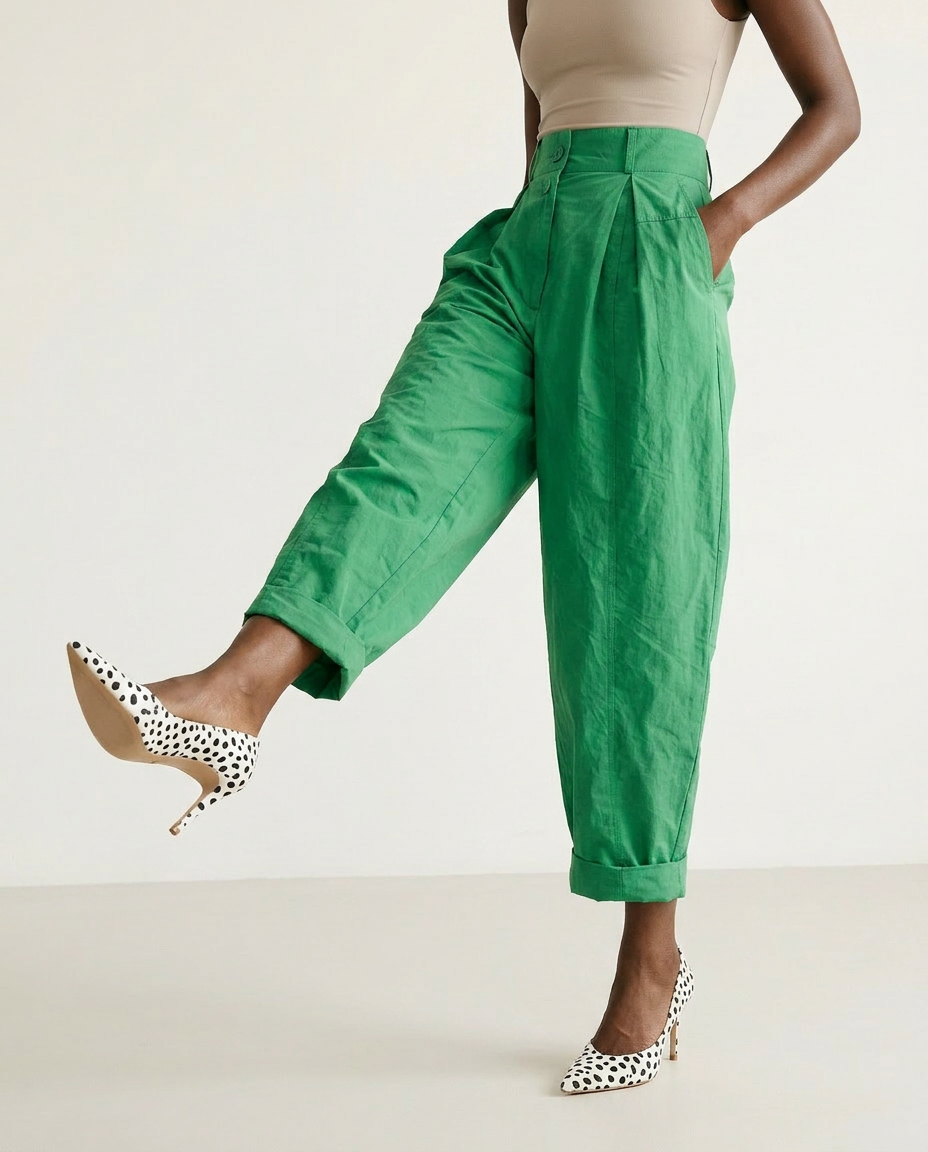 Free Spirit Cotton Harem Pants Boho Brown