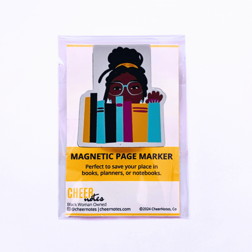 Bookshelf Magnetic Page Marker CheerNotes