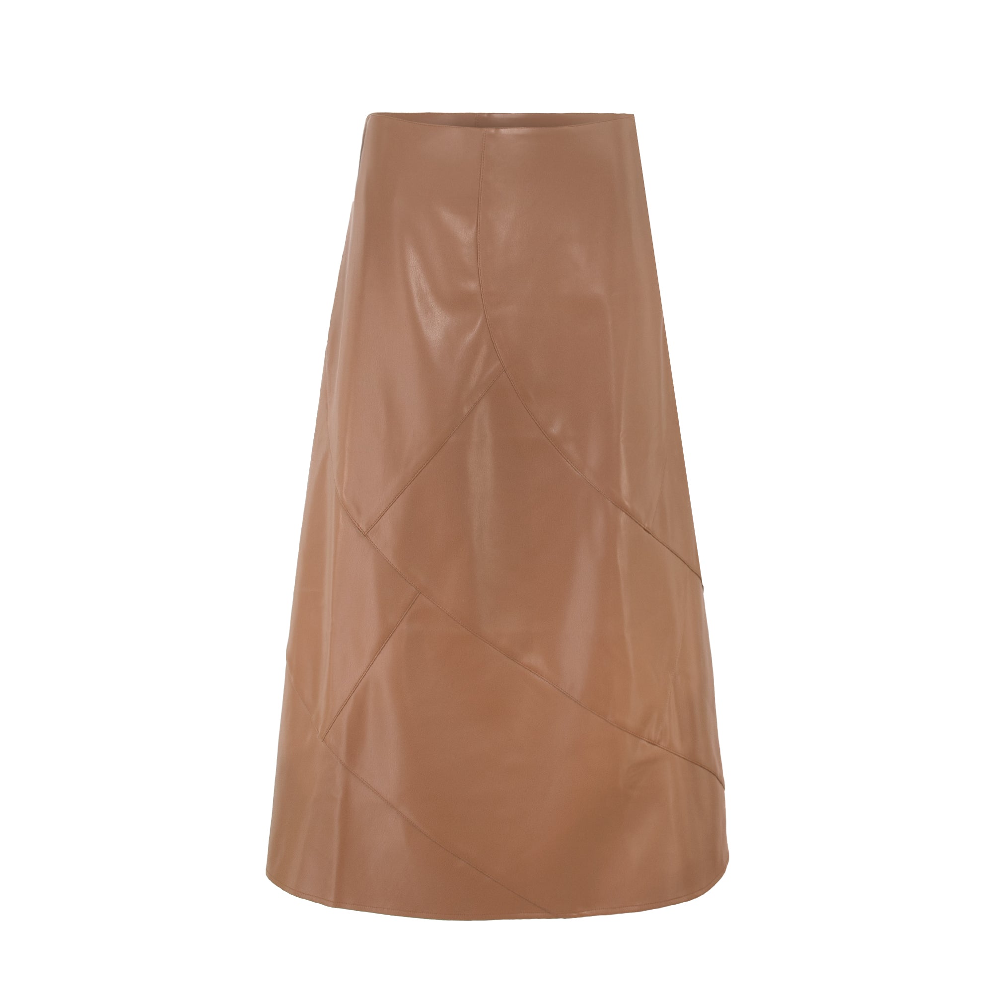 LEATHER SEAM SKIRT profile-nyc