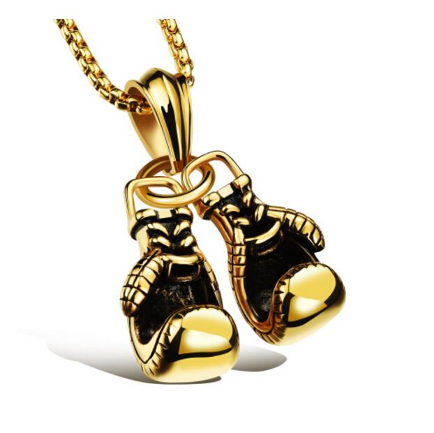Boxing Gloves Necklace Gentleman.Clothing