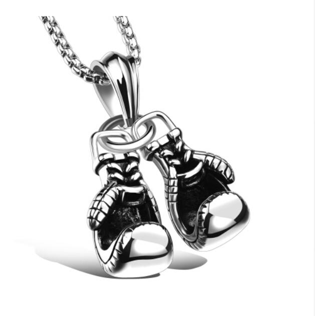 Boxing Gloves Necklace Gentleman.Clothing
