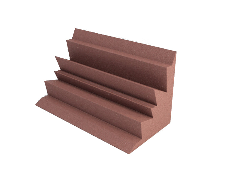 Acoustic Foam Corner Kit, 8 Bass Traps + 2 Corner Blocks, 10 Pieces SoundAssured
