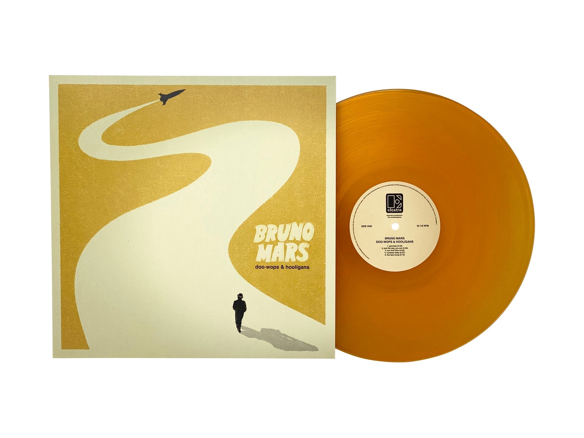 Bruno Mars - Doo-Wops & Hooligans (Limited Edition Orange Colored Vinyl) Pale Blue Dot Records