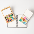 Watercolor Essentials Bundle | Bamboo Case, Metallics, & Paper Pad elseware unplug