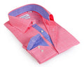 Button-Up Shirt //  - Contemporary Fit - contrast  trimming - final sale LEVINAS® Official